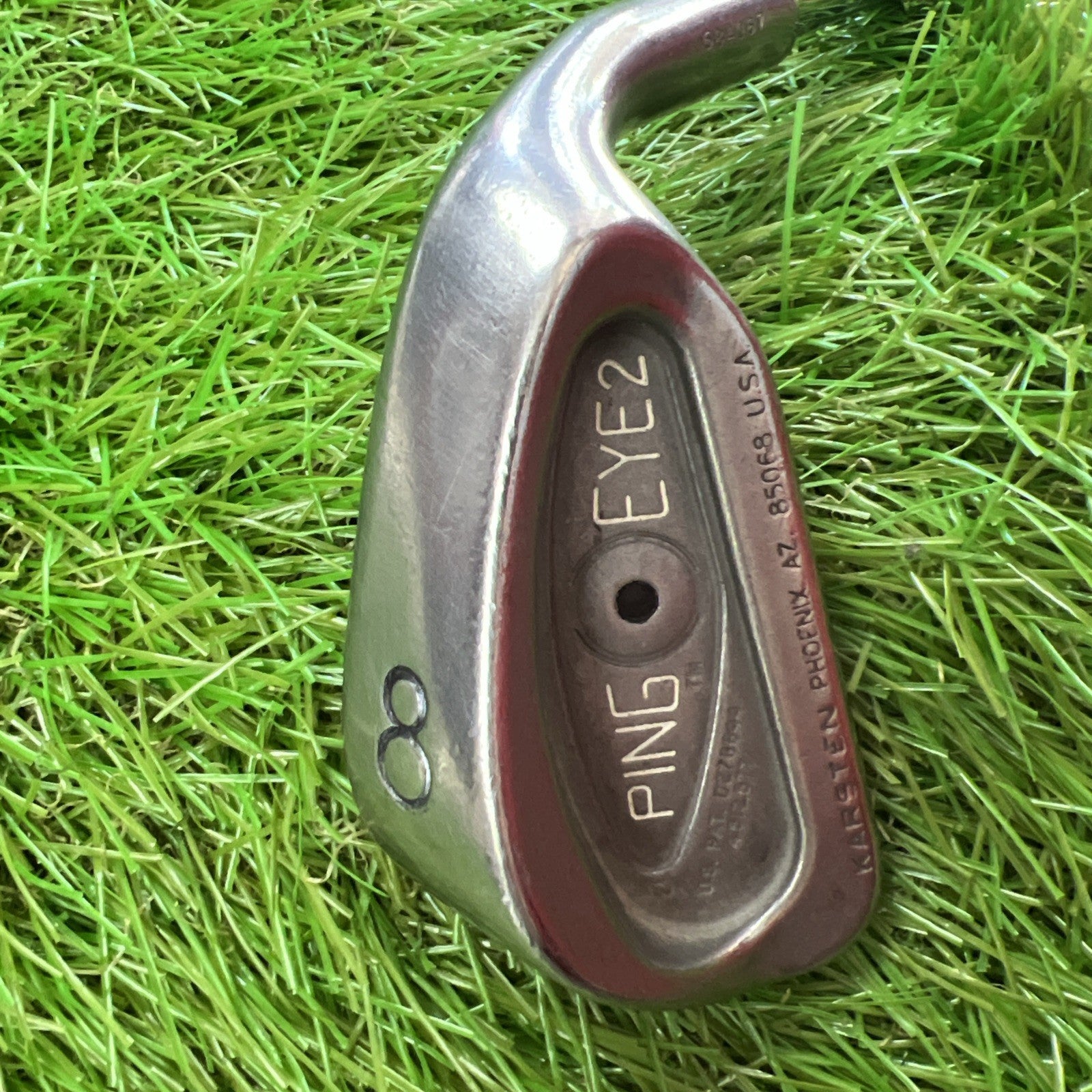 Ping Eye 2 8 Iron Black Dot RH ZZ Lite Stiff Flex Shaft 38"