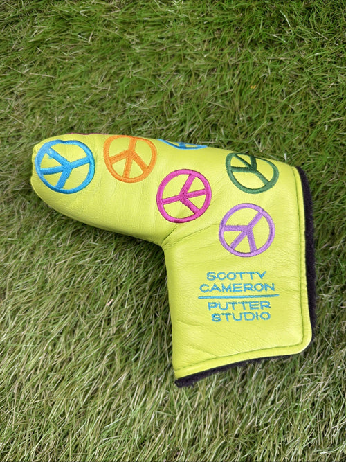 2003 Scotty Cameron Peace Sign Studio Putter Headcover