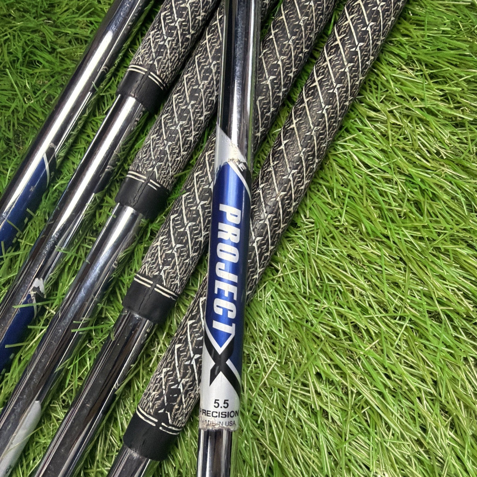 Ping i Series E-1 Iron Set 5-W Blue Dot RH Project X 5.5 RegularPlus Flex Shafts