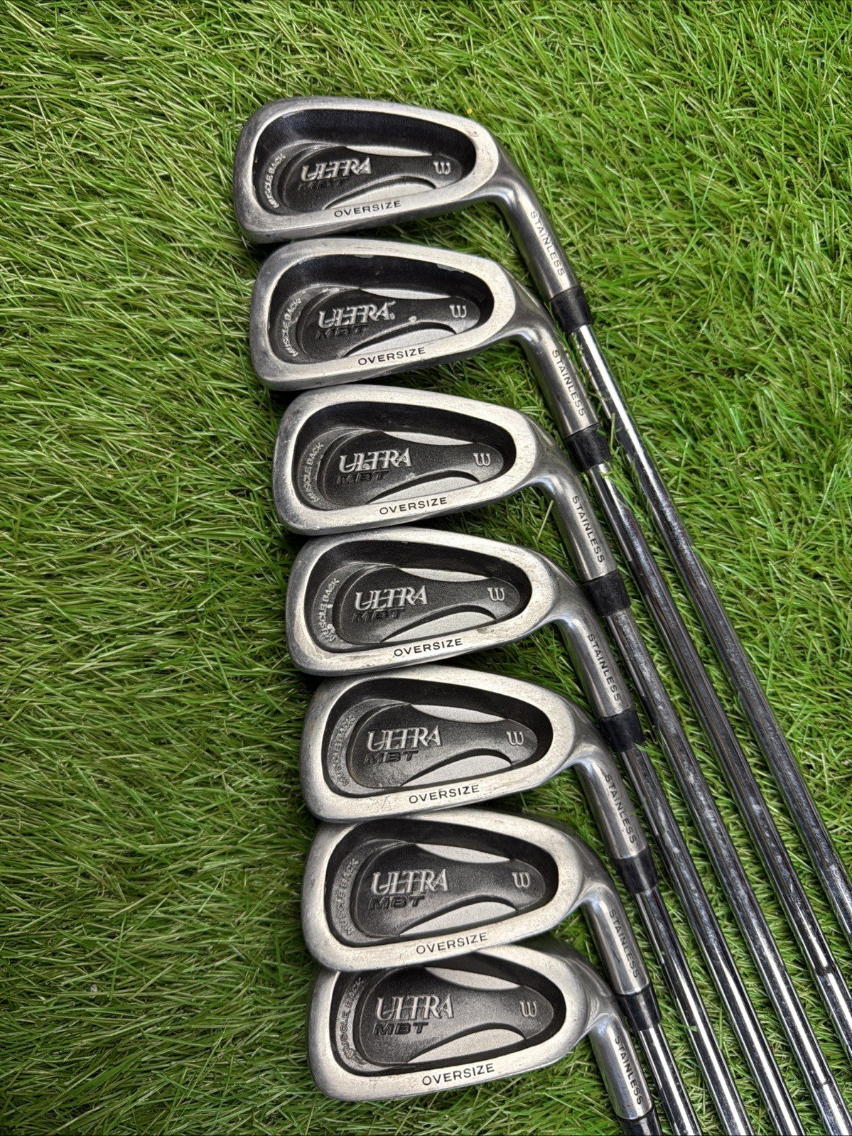 Wilson Ultra MBT Muscle Back Oversize Iron Set (3-9) RH Steel Shafts