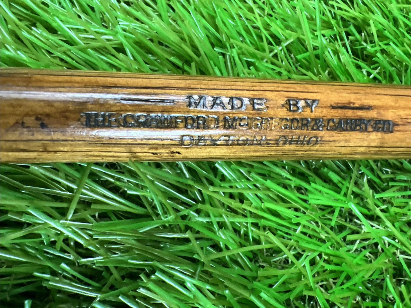 Rare Antique 1915 (ca.) Go-Sum Hickory Shaft 2 Iron LH Original Grip- Pristine
