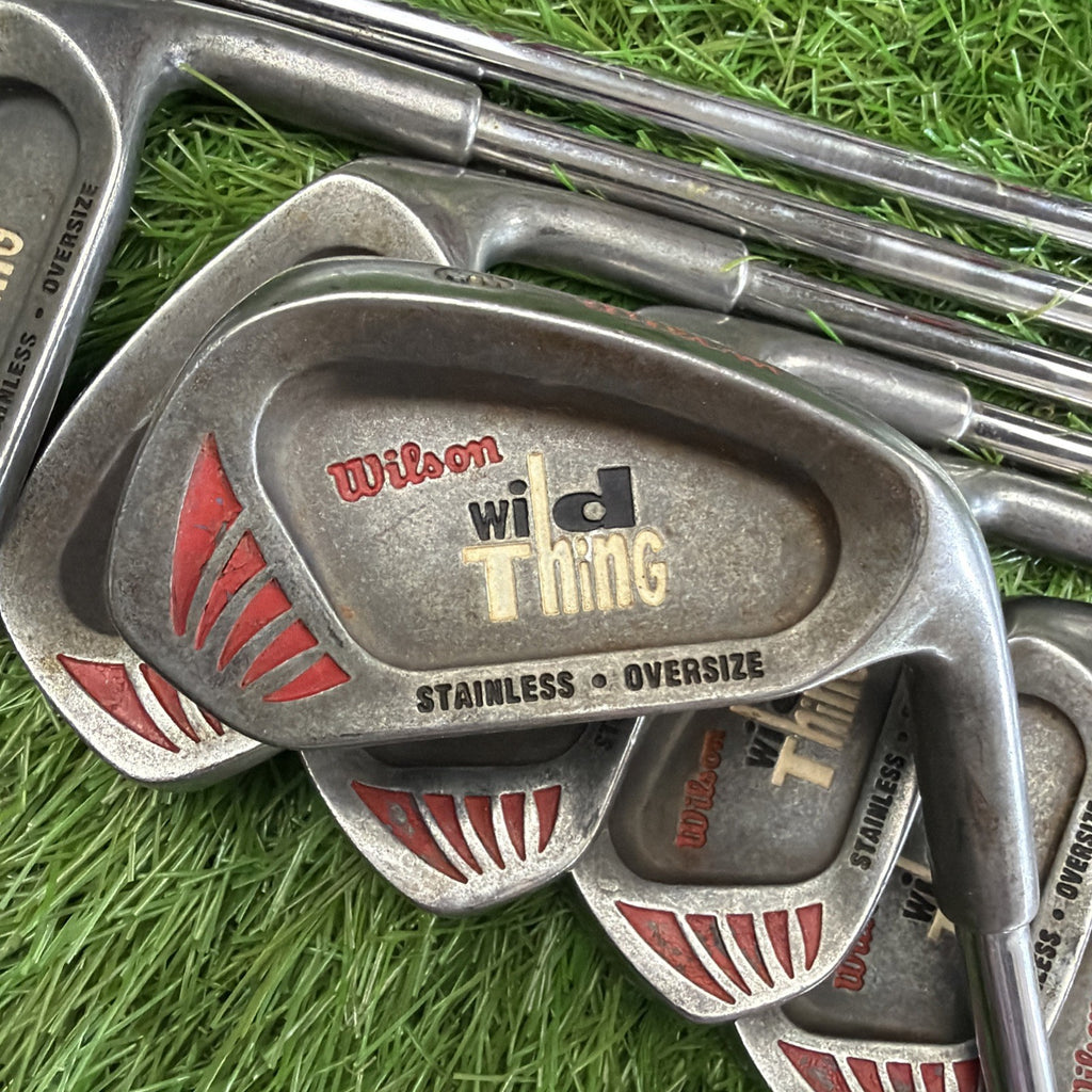Wilson Wild Thing Oversize Iron Set (3-PW) RH Stiff Flex Steel Shafts
