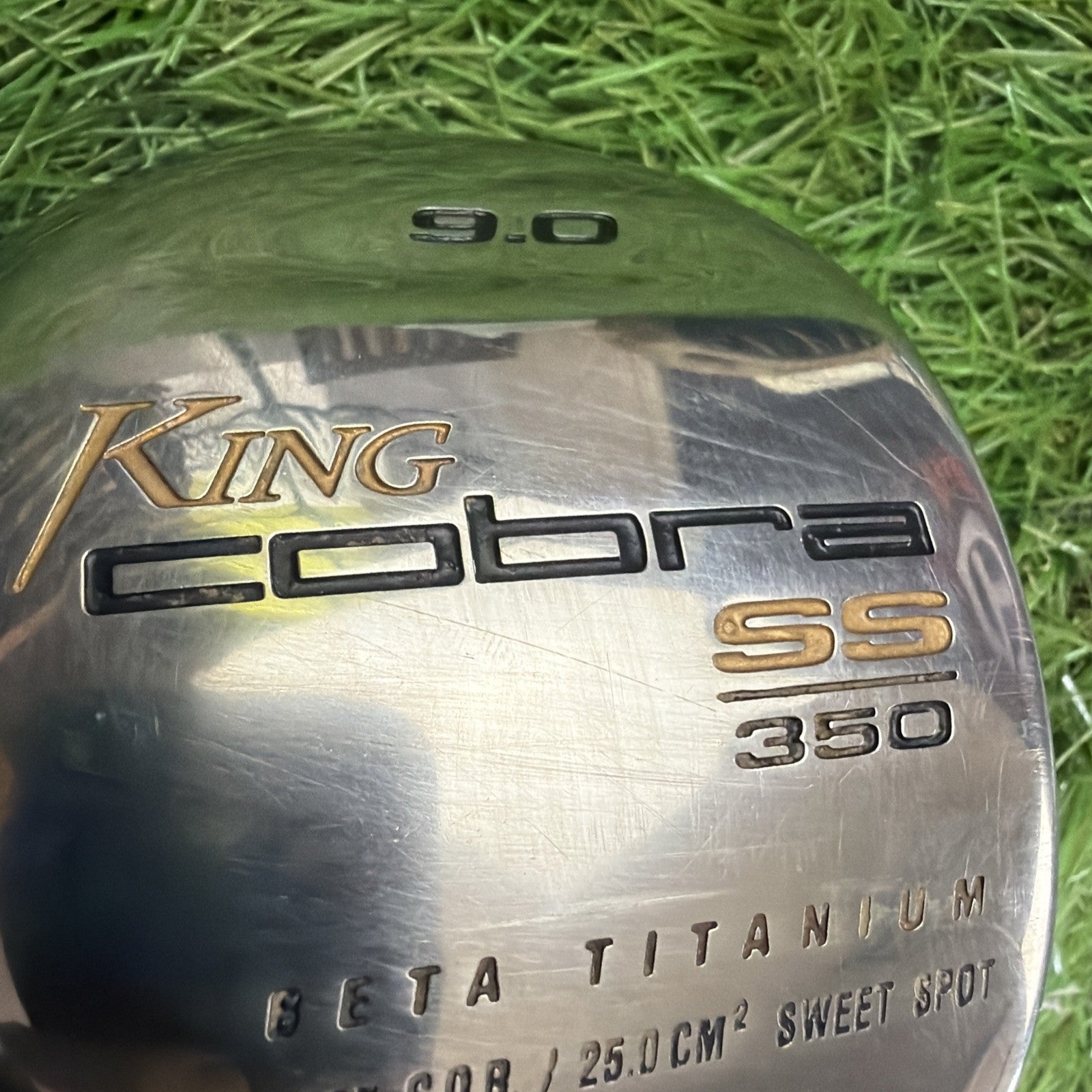 King Cobra SS 350 9° Driver RH ALDILA 60g Stiff Flex Shaft 45"