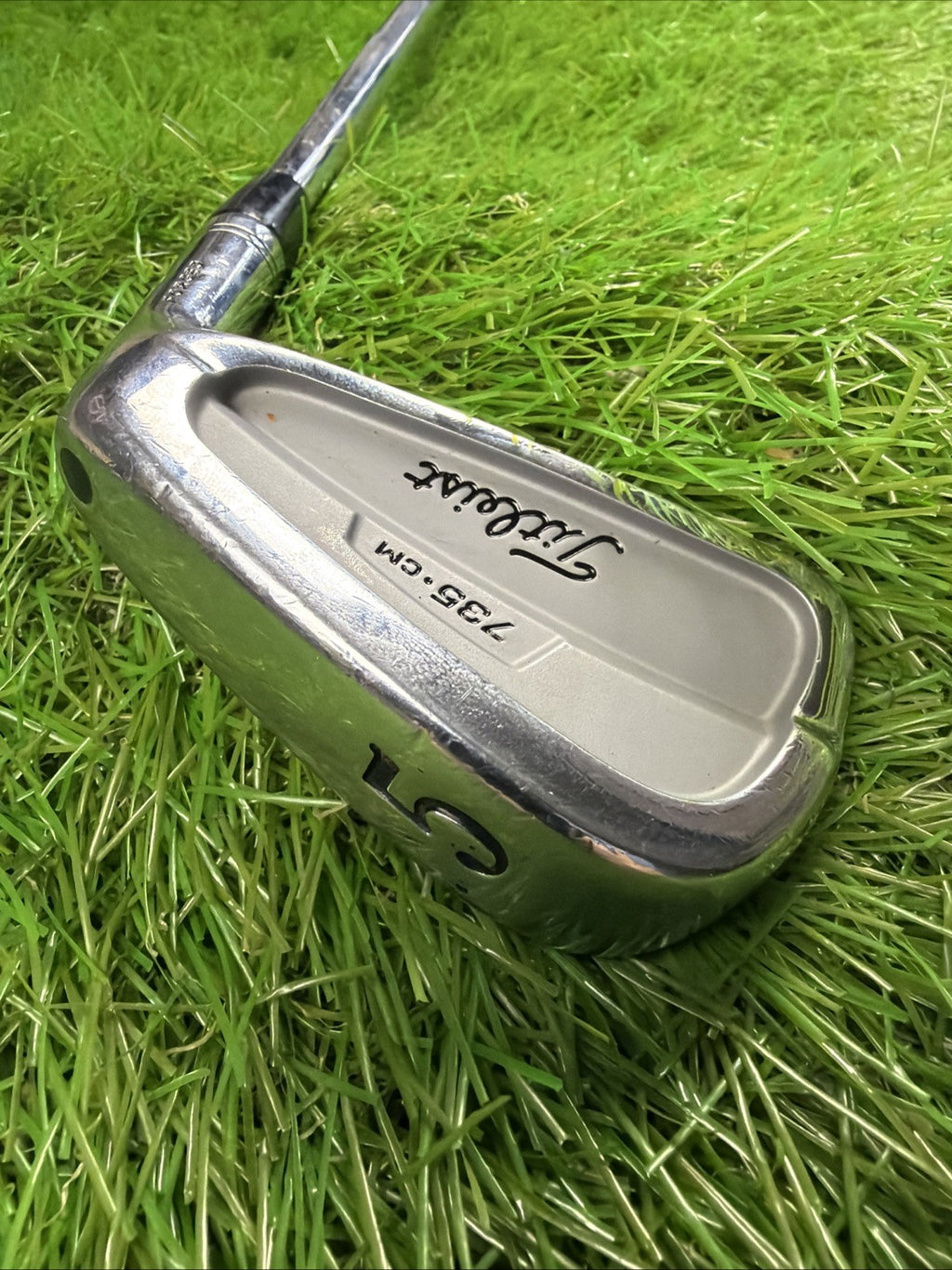 Titleist 735 cm Forged 5 Iron RH Dynamic Gold S300 Stiff Flex Shaft 38"