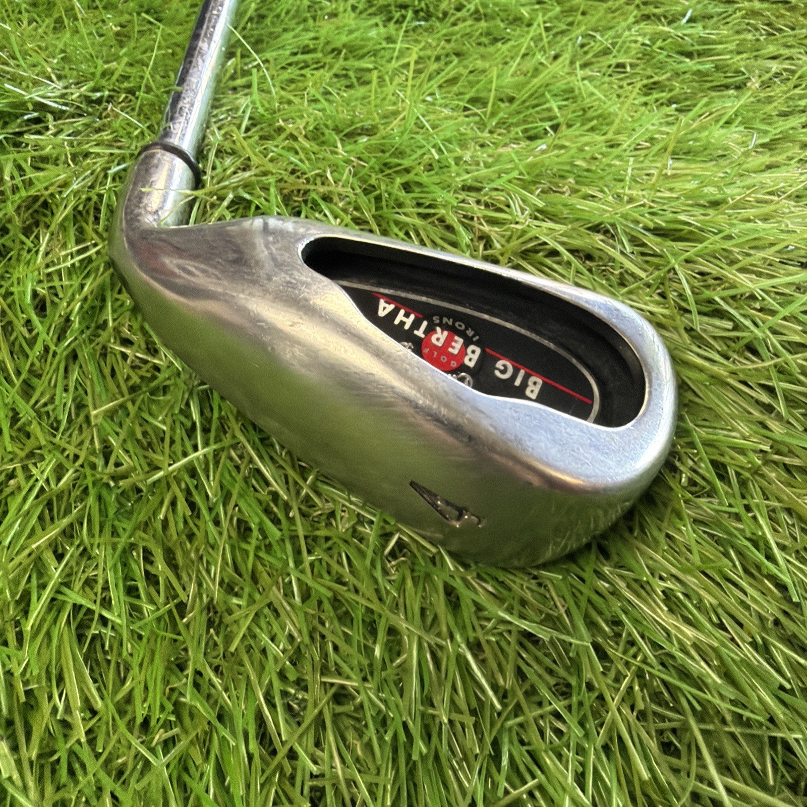 Callaway Big Bertha 4 Iron RH Constant Weight Uniflex Steel Shaft 38.5"