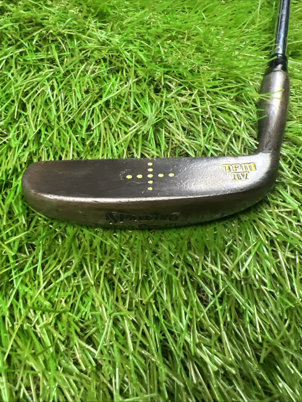 Vintage Spalding Tour Pro Model TPM IV Blade Putter RH 35" Original Grip