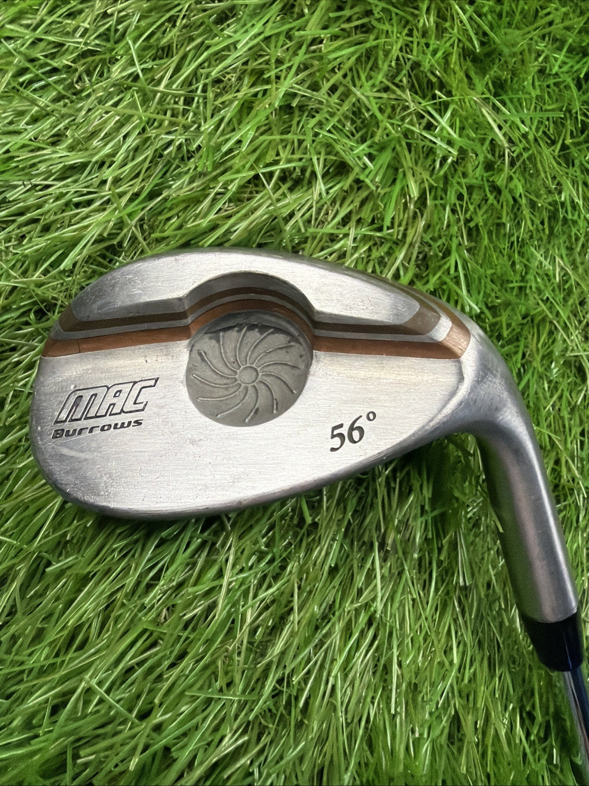 MAC Burrows 56° Sand Wedge RH True Temper Steel Shaft 35.5"