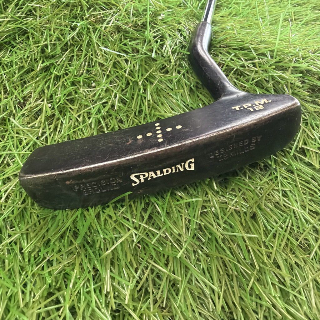Vintage Spalding TP Mills T.P.M 12 Putter RH Steel Shaft 35.5"