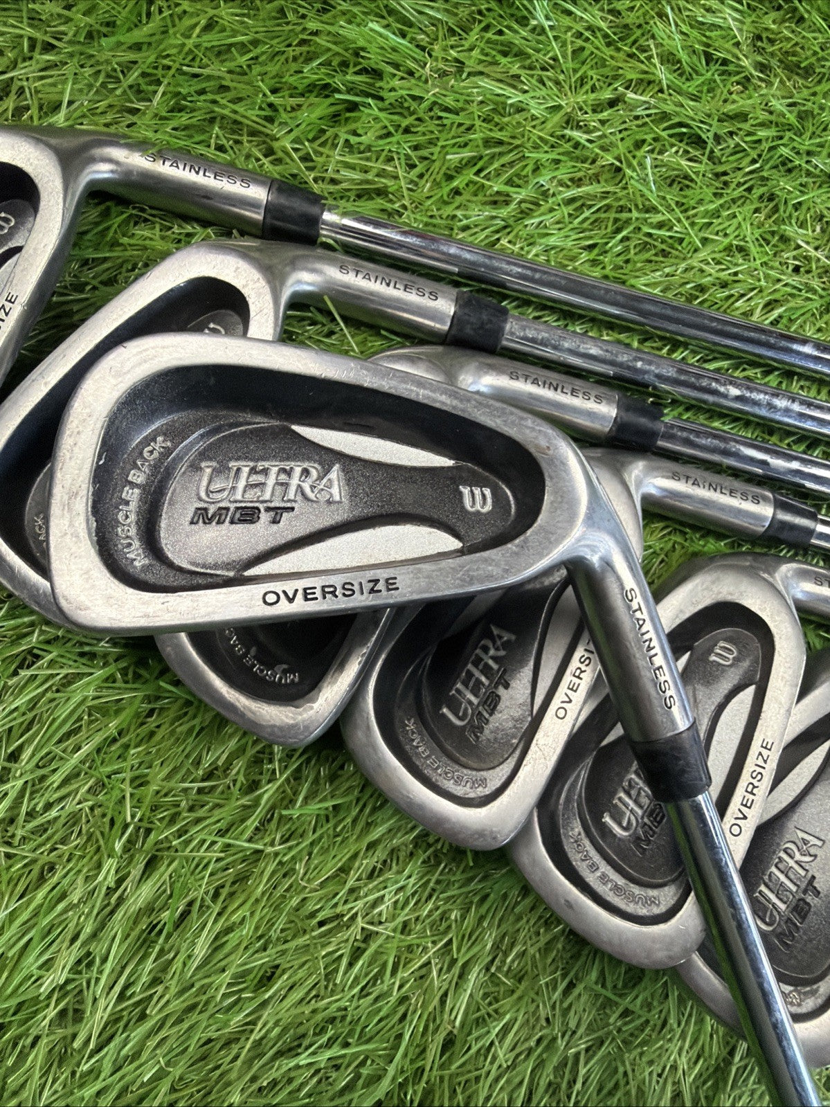 Wilson Ultra MBT Muscle Back Oversize Iron Set (3-9) RH Steel Shafts