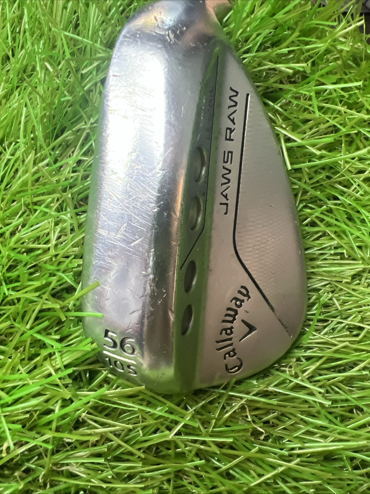 Callaway Jaws Raw 56° Wedge RH Dynamic Gold Spinner Tour Issue Wedge Flex 35"