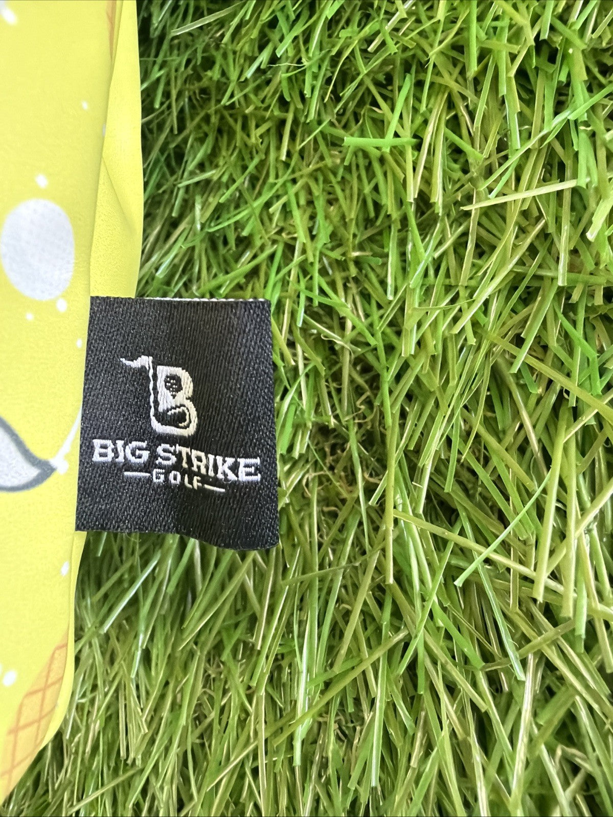 Big Strike Driver Headcover Pineapple Grove Yellow