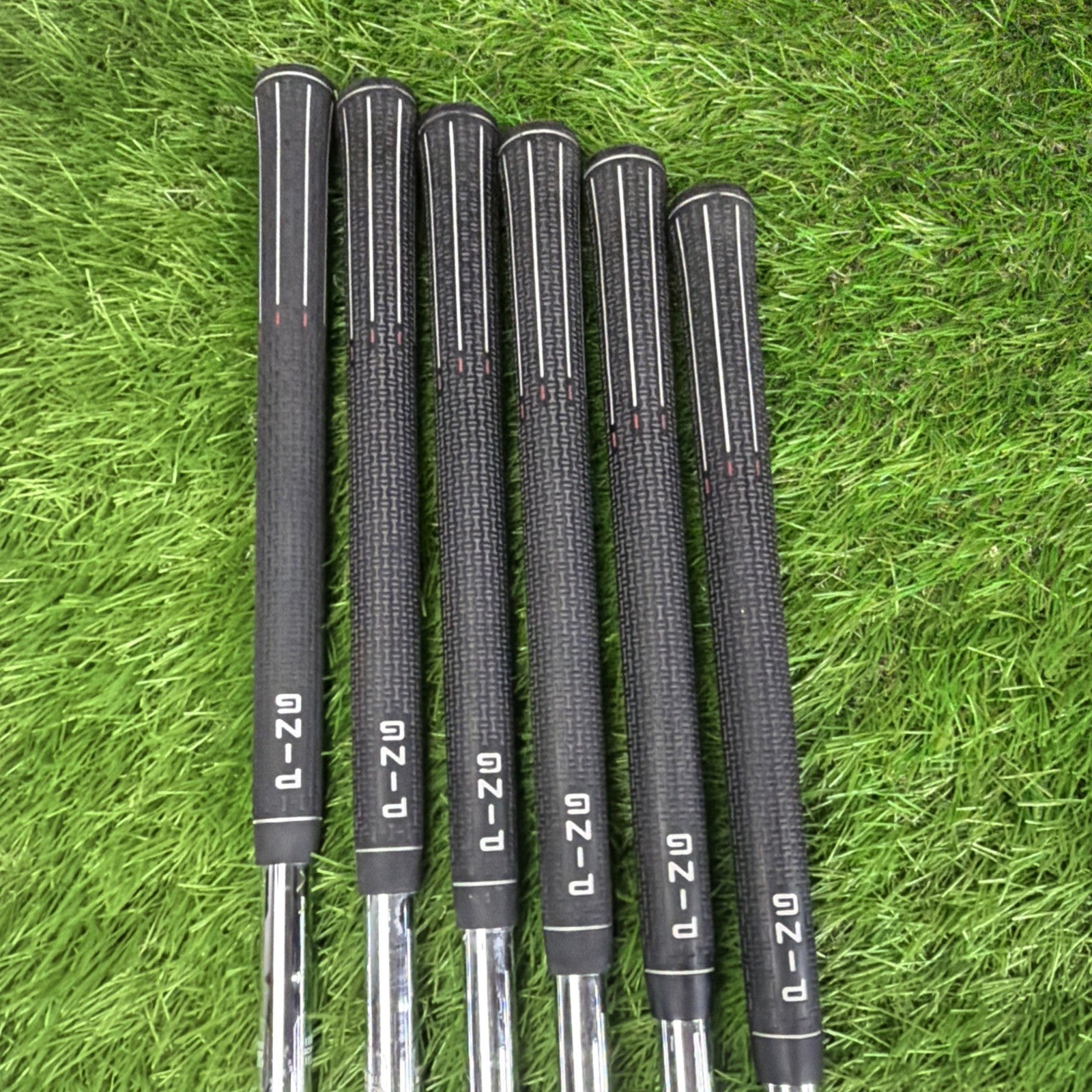Ping Anser Forged Iron Set (4-PW NO 9i) Blue Dot RH AWT Stiff Flex Steel Shafts