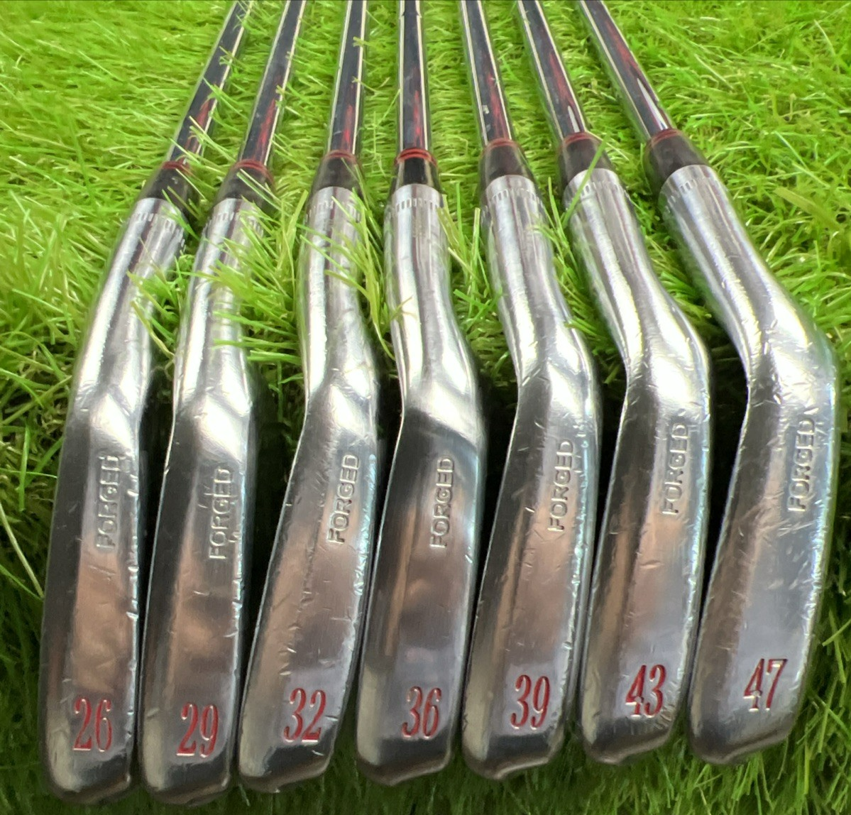 Ben Hogan Fort Worth 15 Forged Iron Set (4-PW) RH Stiff Flex Shafts