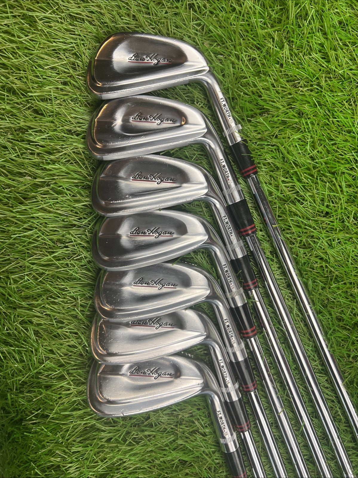 Ben Hogan Fort Worth 15 Forged Iron Set (4-PW) RH Stiff Flex Shafts
