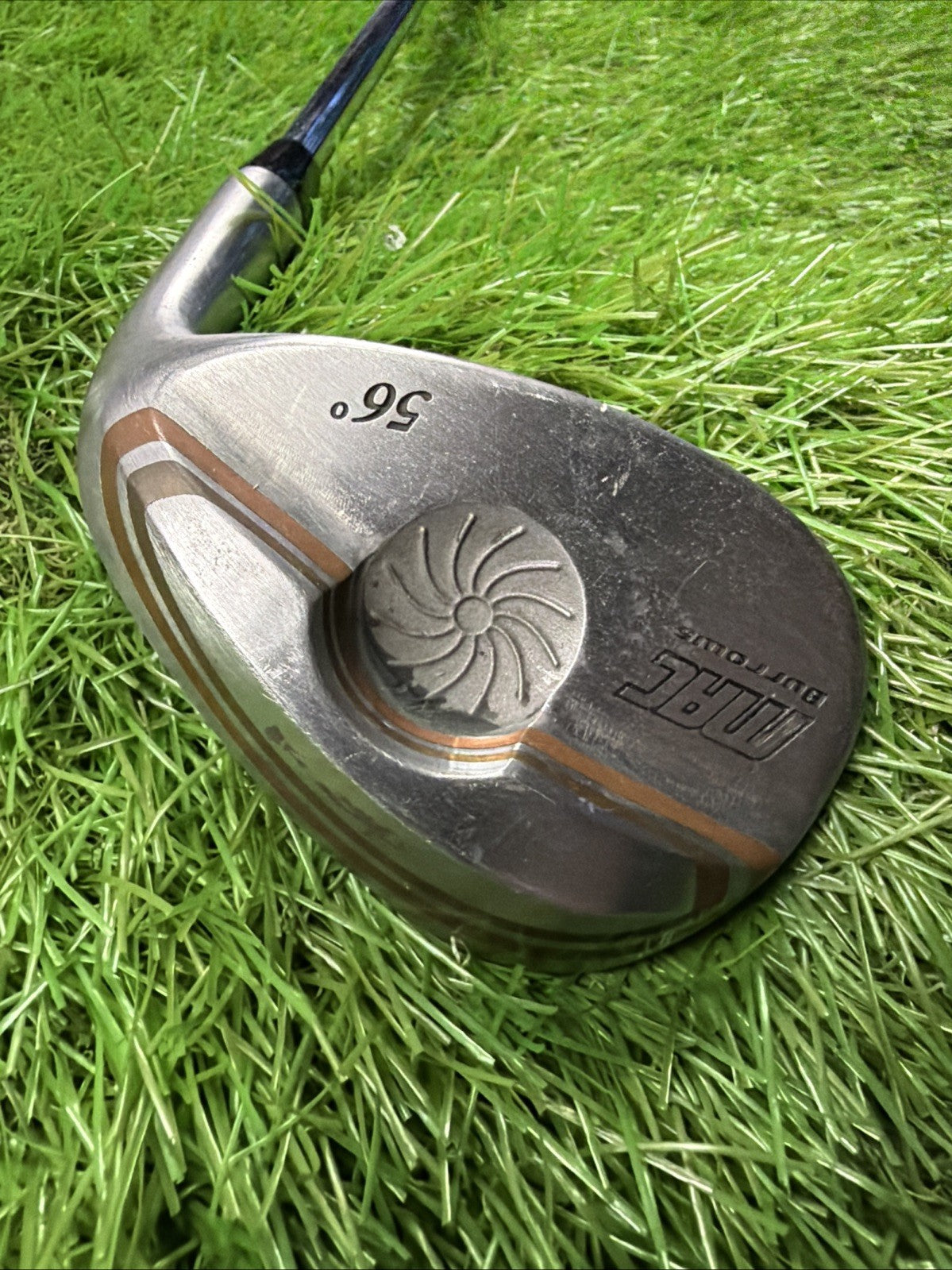 MAC Burrows 56° Sand Wedge RH True Temper Steel Shaft 35.5"