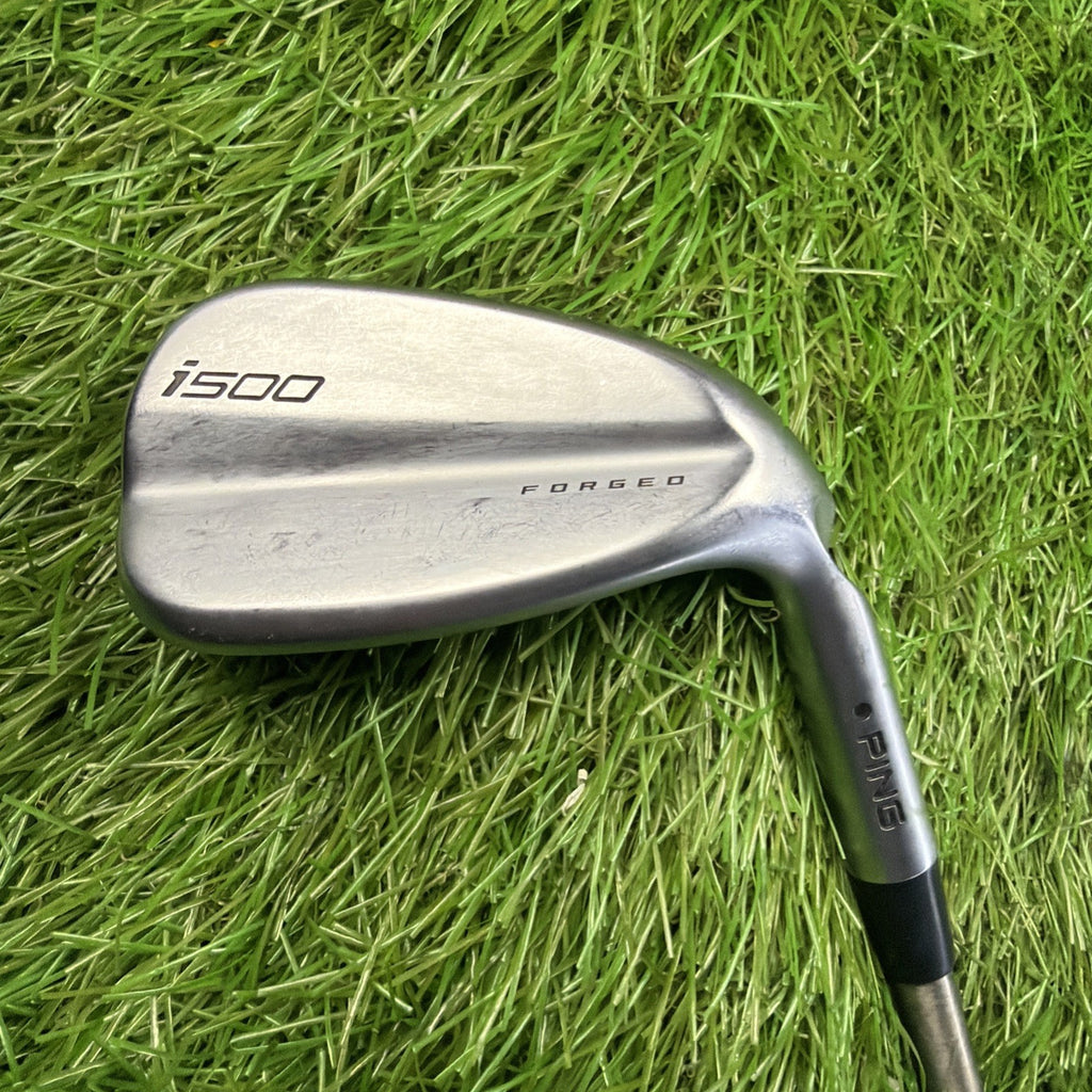 Ping i500 U Wedge Black Dot Forged RH Aerotech Steel Fiber 195 Stiff Flex 35.75"