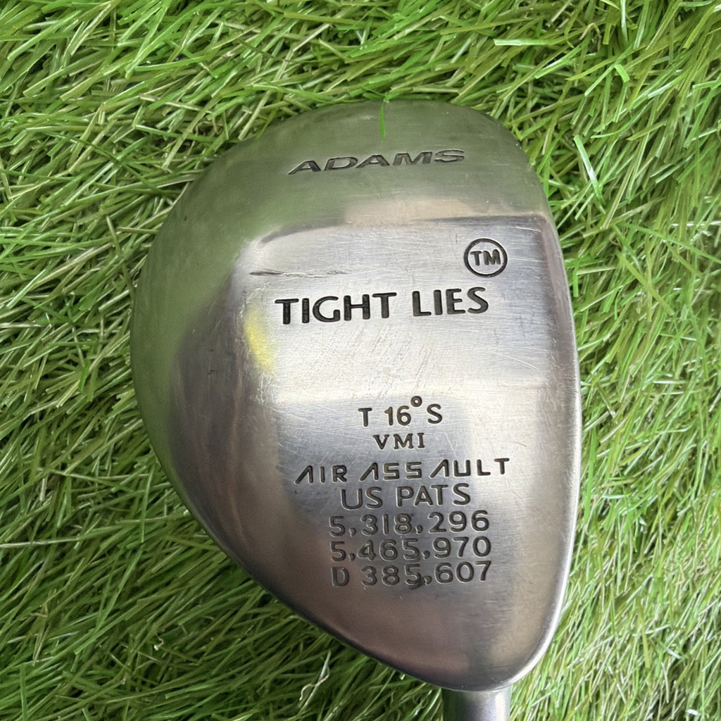 Adams Tight Lies 16° Air Assault VMI Fairway Wood RH Graphite Shaft 42.5"