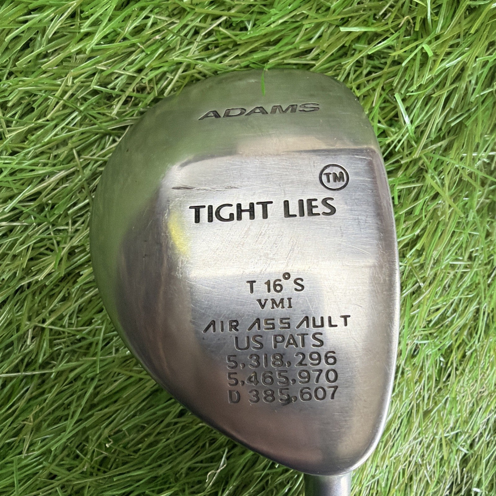 Adams Tight Lies 16° Air Assault VMI Fairway Wood RH Graphite Shaft 42.5"
