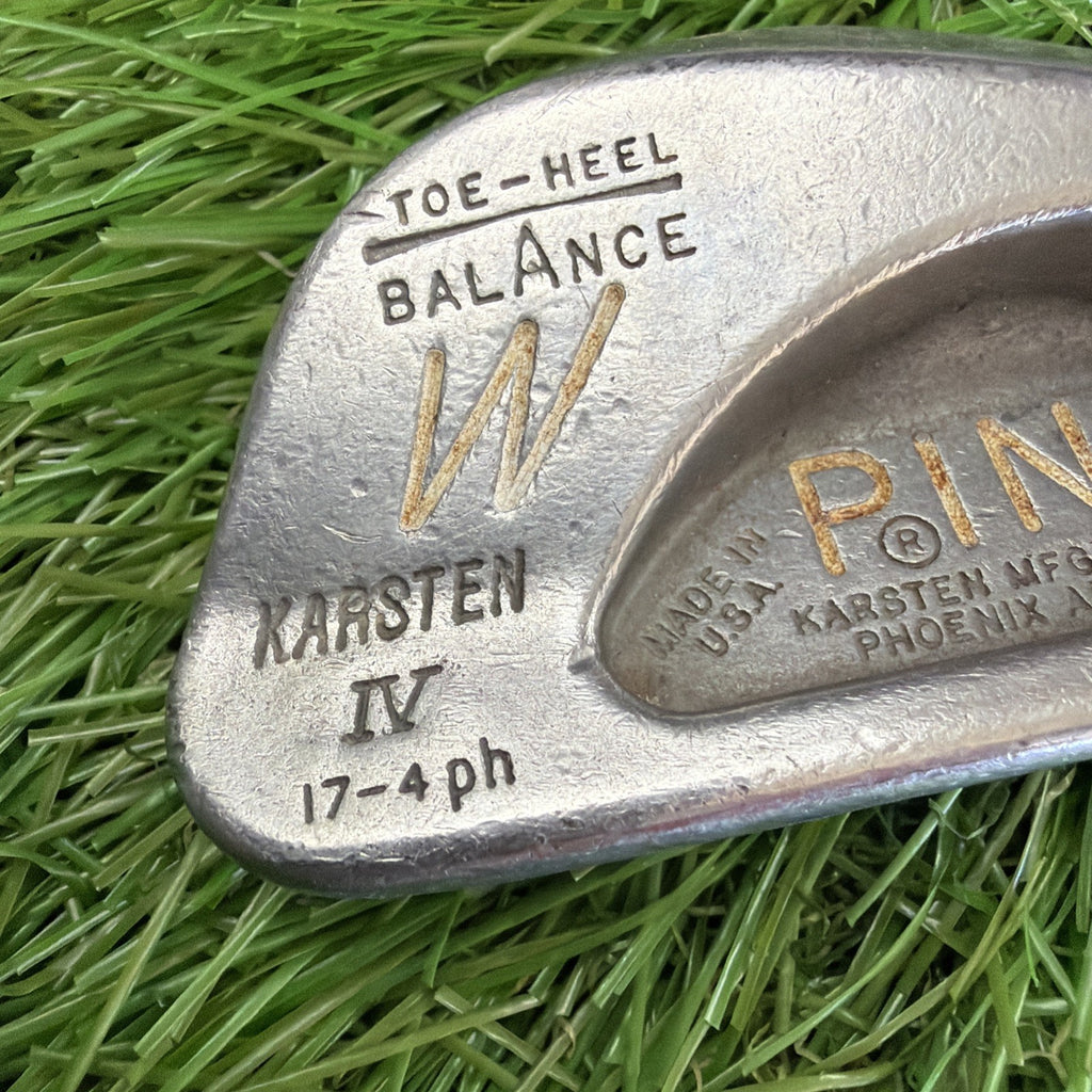 Vintage Ping Karsten IV Pitching Wedge Black Dot RH Steel Shaft 33"