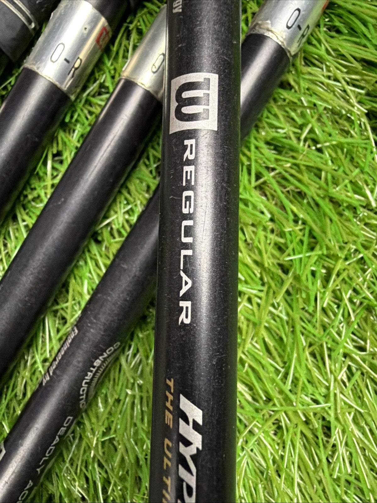 Wison Pro Staff Fat Shaft Iron Set (3/5/6/8/9/PW) RH Regular Flex Shafts