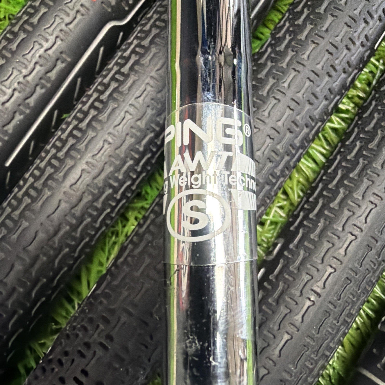 Ping Anser Forged Iron Set (4-PW NO 9i) Blue Dot RH AWT Stiff Flex Steel Shafts