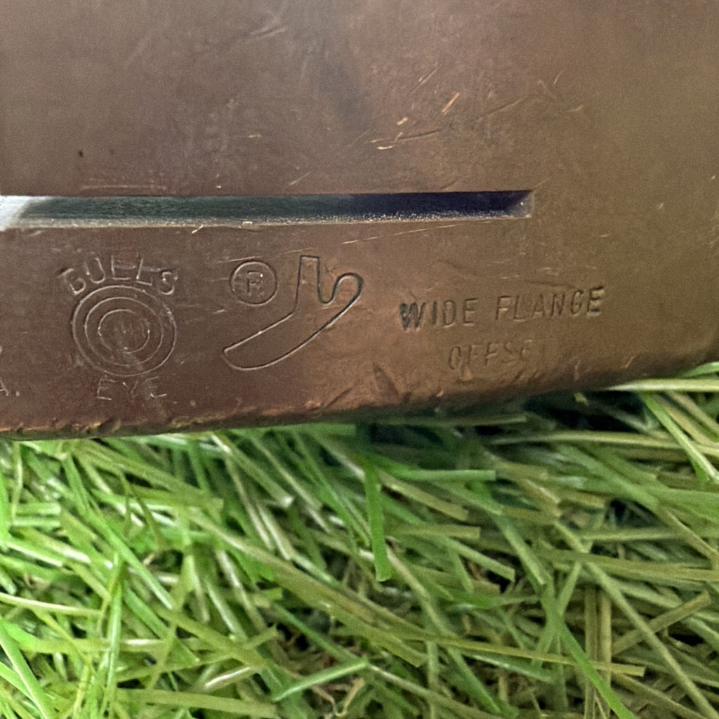 Vintage Acushnet Bullseye 34A Wide Flange Offset Putter RH 35"