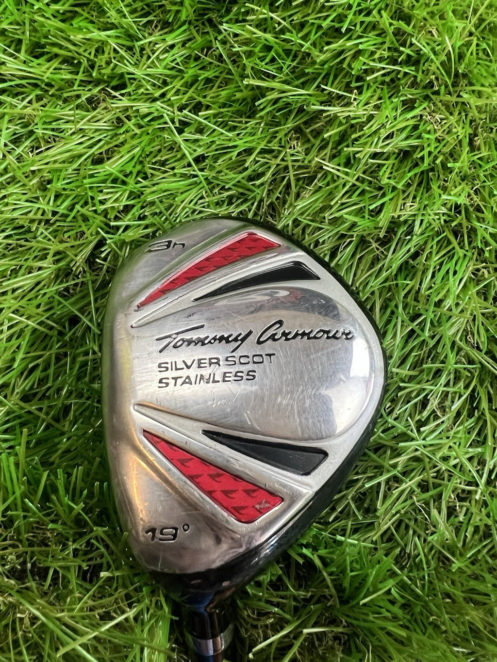 Tommy Armour 19° Silver Scot Stainless 3 Hybrid LH Regular Flex Graphite Shaft