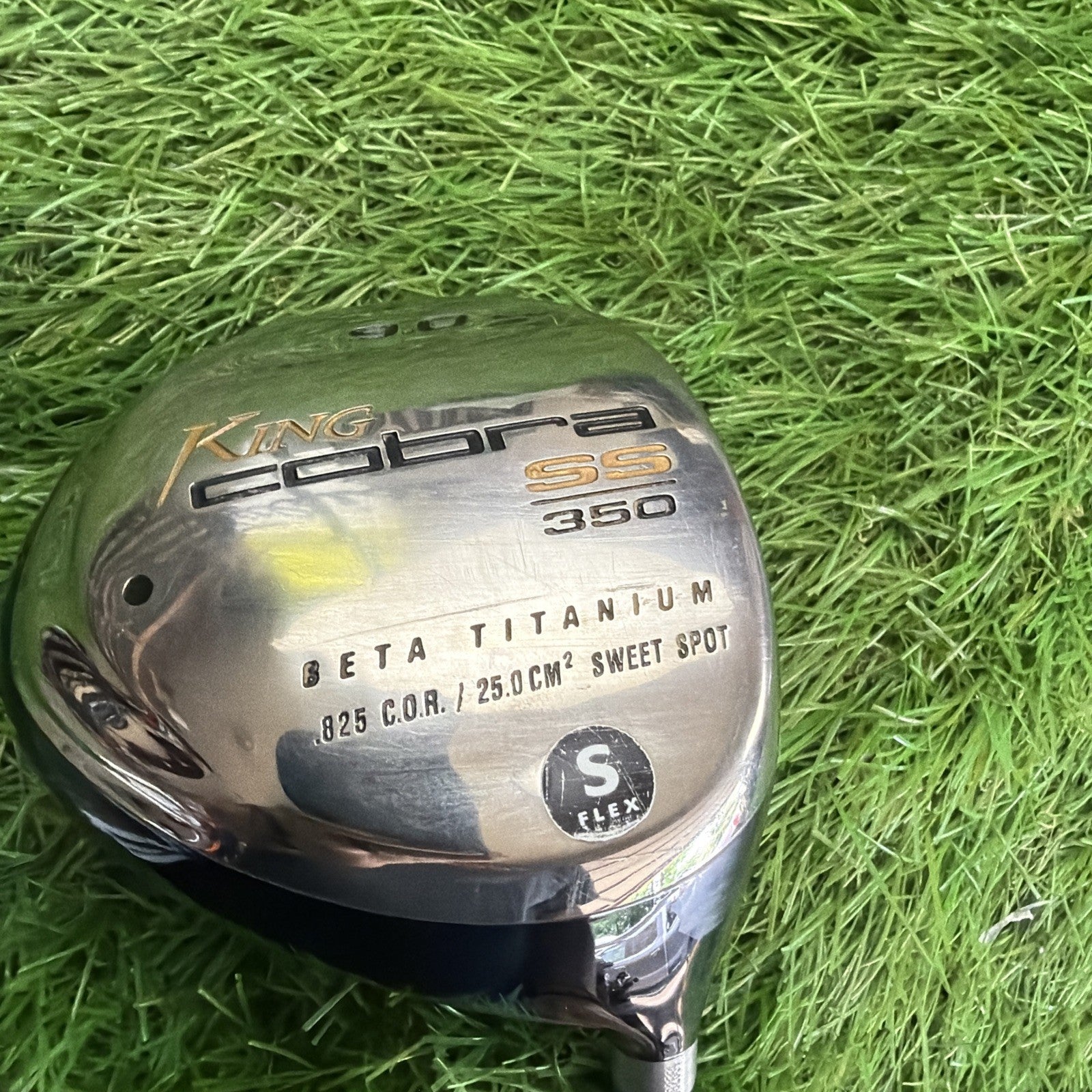 King Cobra SS 350 9° Driver RH ALDILA 60g Stiff Flex Shaft 45"