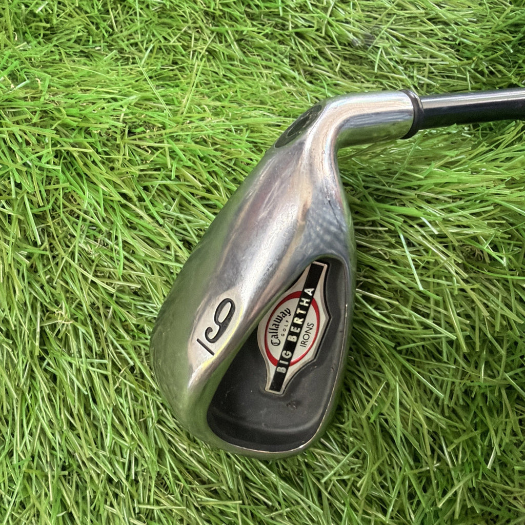 Callaway Big Bertha 9 Iron RH RCH 75 Firm Flex Graphite Shraft 36"