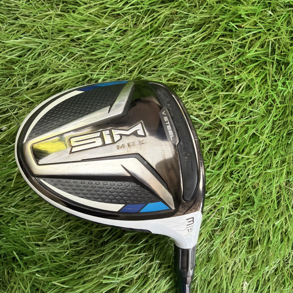 TaylorMade Sim Max 15° 3 Wood RH Ventus FW 6-S Stiff Flex Shaft 43.5"